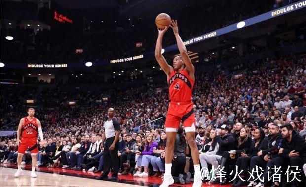 巴恩斯关键补篮完成2+1，猛龙最后35秒领先热火8分
